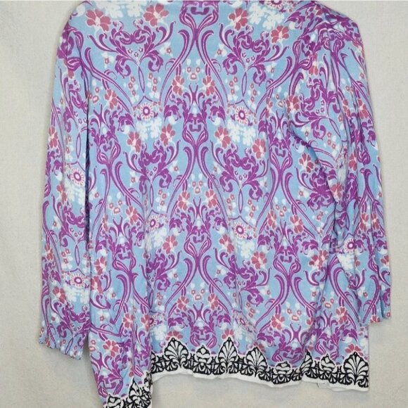 Joseph A Cardigan with built in top - Picture 2 of 7